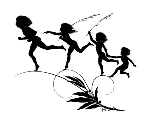 Illustration pour Gottliche Jugen par K W Diefenbach